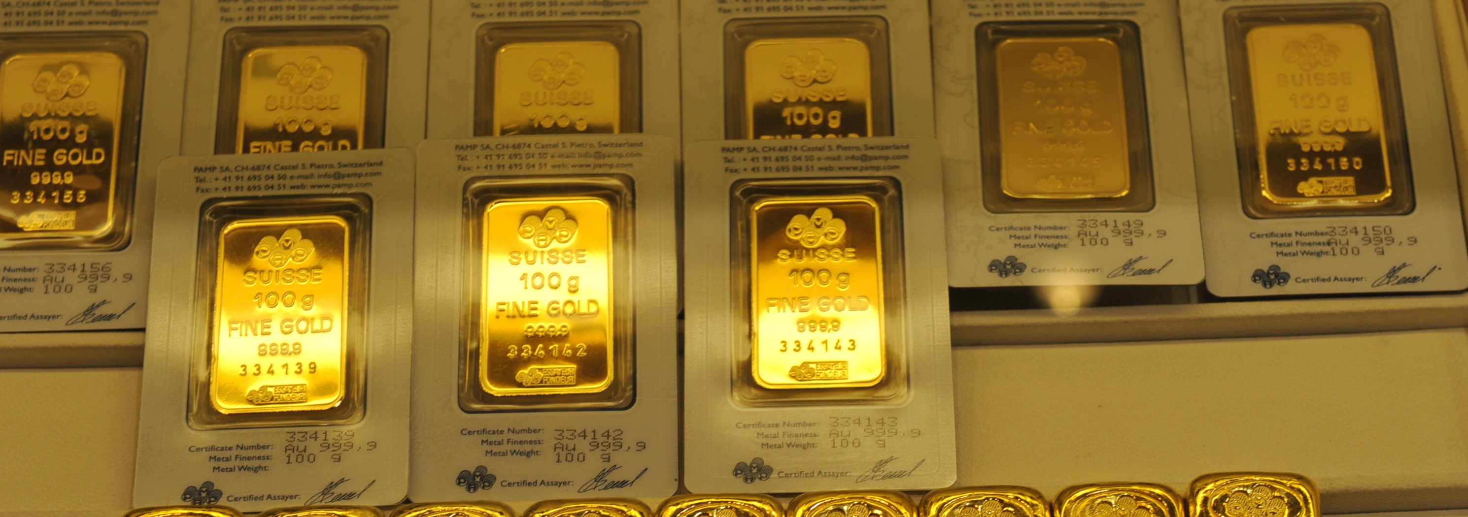 PAMP 10g gold bar